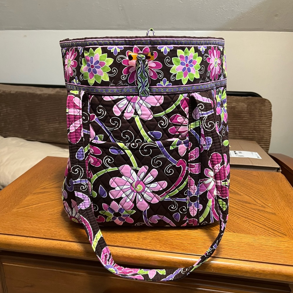 Vera Bradley tote in purple punch